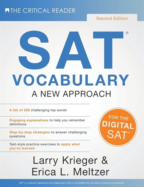 SAT(R) Vocabulary: A New Approach (Paperback)