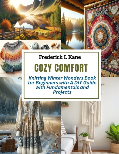 Cozy Comfort: Knitting Winter Wonders Book for Beginners with A DIY Guide with Fundamentals and Projects (Paperback)
