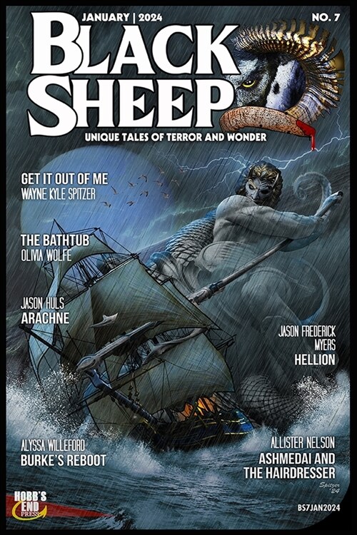 Black Sheep: Unique Tales of Terror and Wonder No. 7: January 2024 (Paperback)