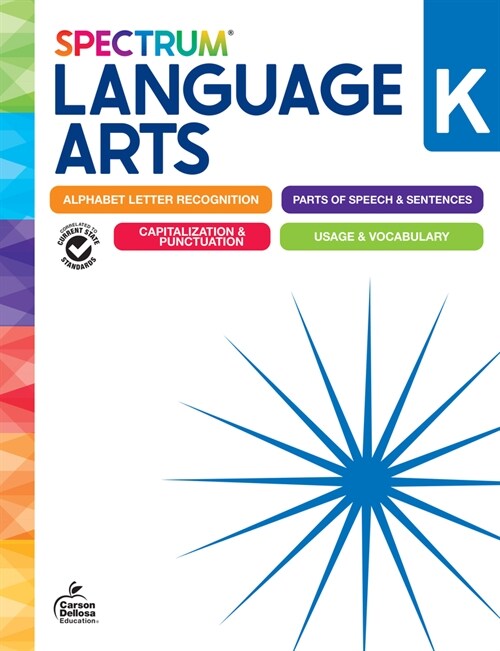 Spectrum Language Arts Workbook, Grade K (Paperback)