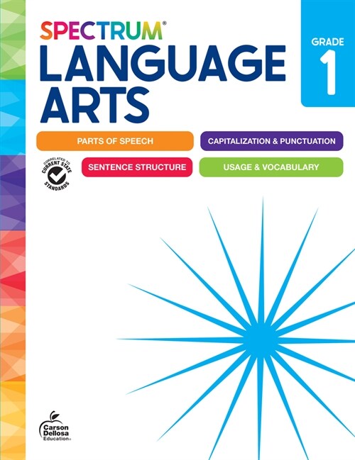 Spectrum Language Arts Workbook, Grade 1 (Paperback)