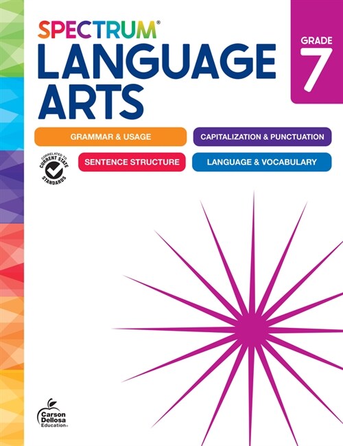 Spectrum Language Arts Workbook, Grade 7 (Paperback)