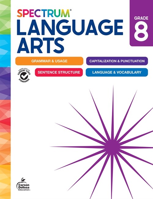 Spectrum Language Arts Workbook, Grade 8 (Paperback)
