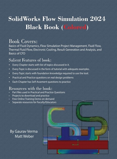 SolidWorks Flow Simulation 2024 Black Book (Hardcover, 6)