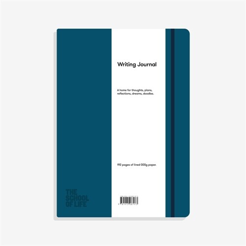 The School of Life Writing Journal - Navy: Find Greater Calm, Joy, and Self-Awareness (Paperback)