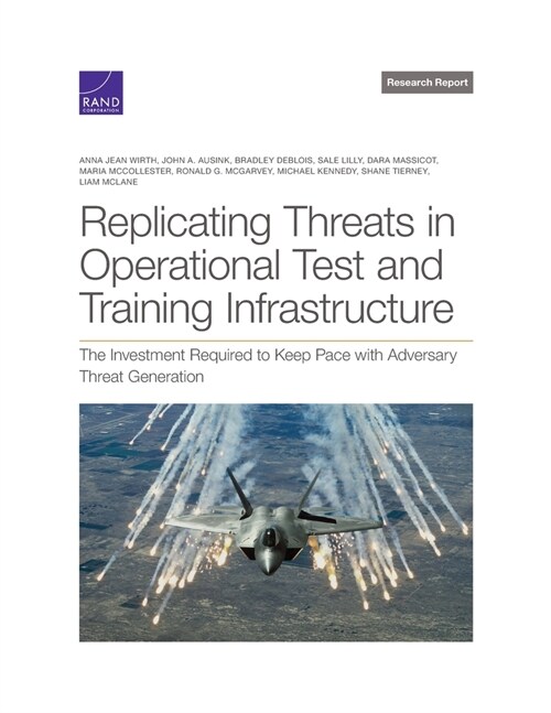 Replicating Threats in Operational Test and Training Infrastructure: The Investment Required to Keep Pace with Adversary Threat Generation (Paperback)
