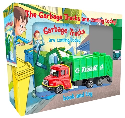 Garbage Trucks Are Coming Gift Set: Book and Toy Truck (Hardcover)