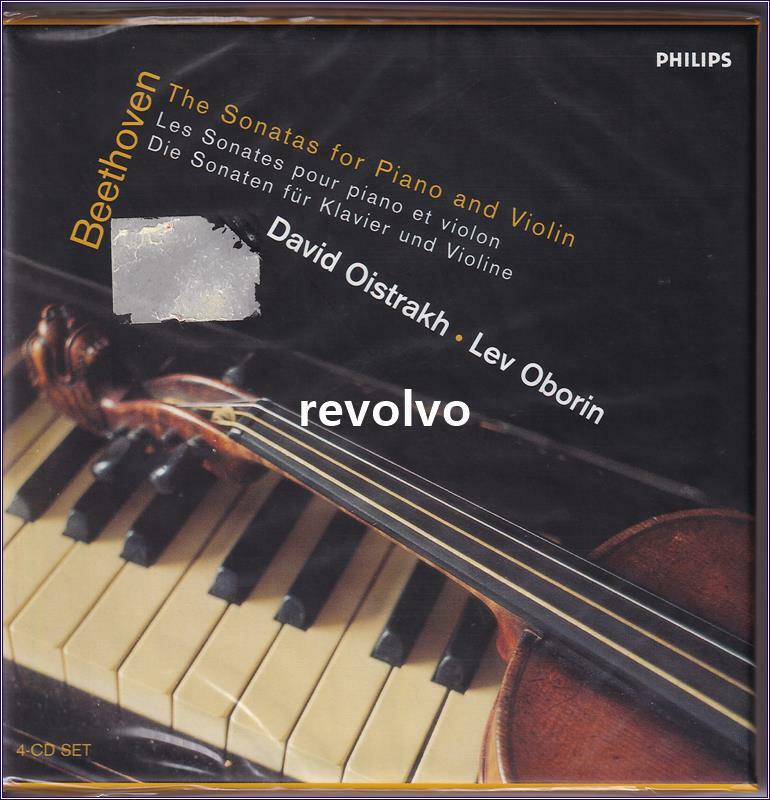 [중고] [수입] 베토벤 : 바이올린 소나타 전곡집 [4CD]