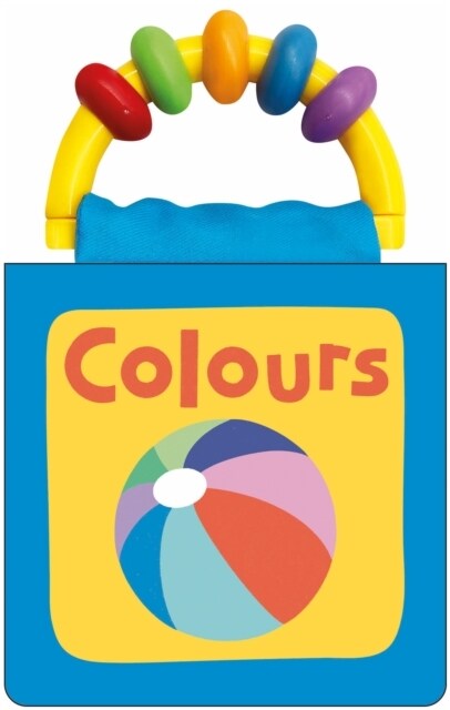 Happy Baby Colours : Rattle and Cloth Book (Rag book)