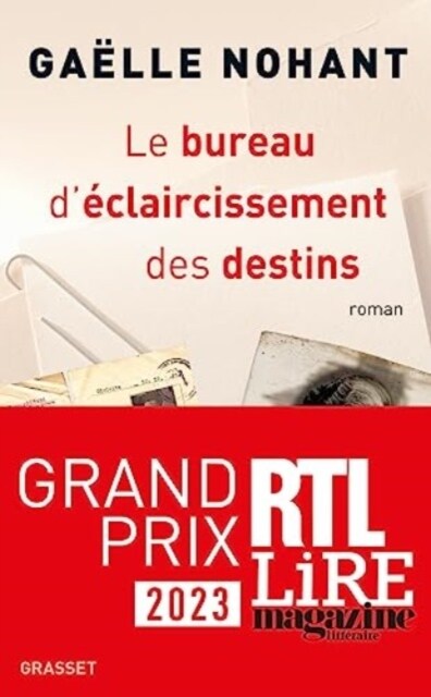 Le Bureau Declaircissement Des Destins (Paperback)