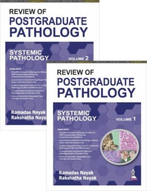 Review of Postgraduate Pathology (Systemic Pathology) : Two Volume Set (Paperback)