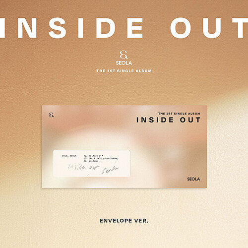 [중고] 설아 (SEOLA) - 싱글 1집 INSIDE OUT (ENVELOPE VER.)[MINI CD-R]