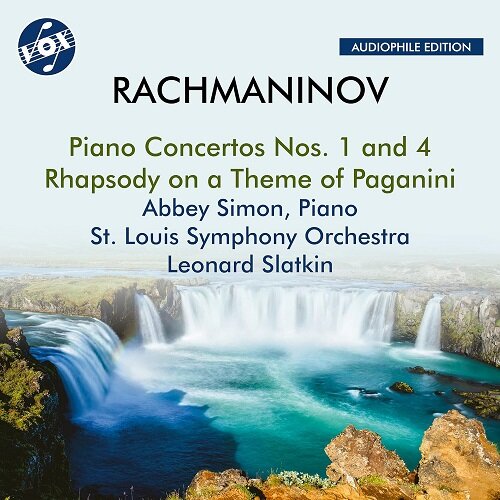 [수입] 라흐마니노프: 피아노 협주곡 1, 4번 & 파가니니 광시곡