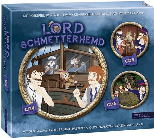 Lord Schmetterhemd - Horspiel-Box. Box.2, 3 Audio-CD (CD-Audio)