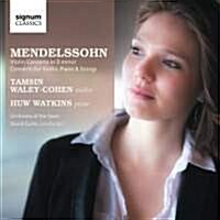 [수입] Tamsin Waley-Cohen - 멘델스존: 바이올린 D 단조 협주곡 & 피아노와 바이올린을 위한 이중 협주곡 (Mendelssohn: Violin Concerto In D Minor & Double Concerto For Piano and Violi