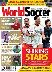 World Soccer (월간 영국판): 2023년 12월호 - 영어, 연간 13회 발행