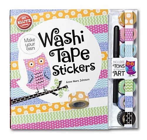 Make Your Own Washi Tape Stickers: Shape This Tape Into Crazy Cute Stickers (Other)
