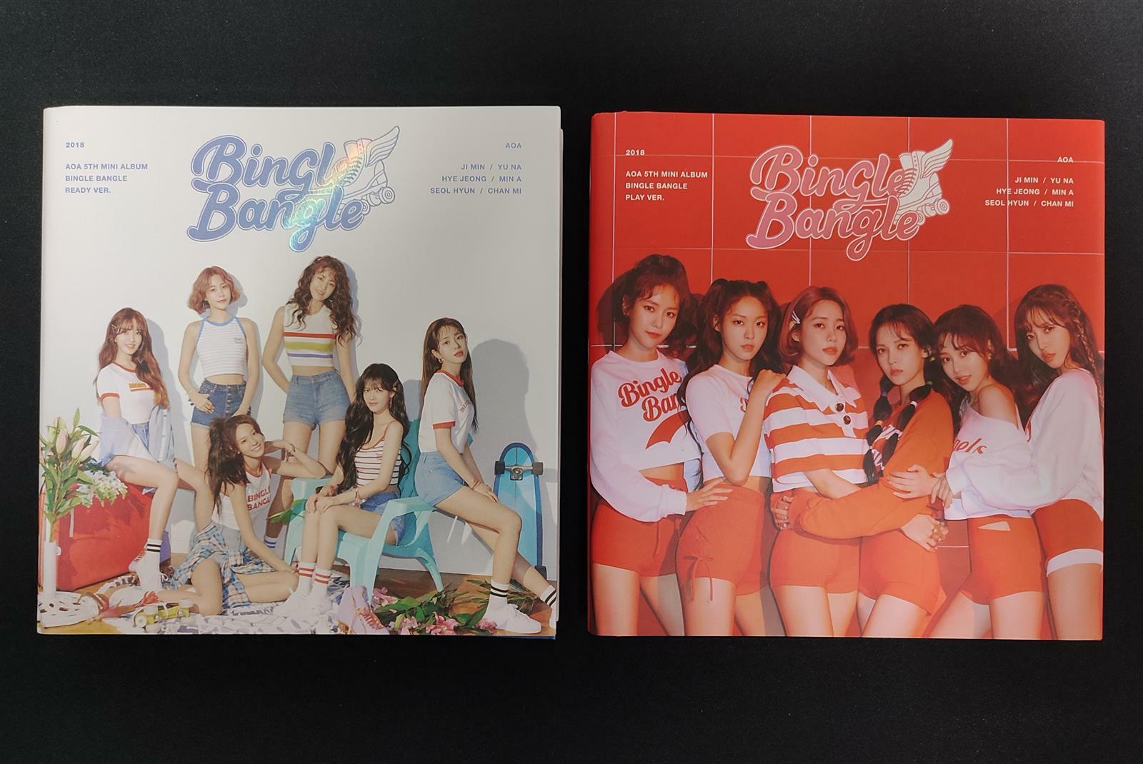 [중고] AOA - 미니 5집 Bingle Bangle [Ready Ver.]