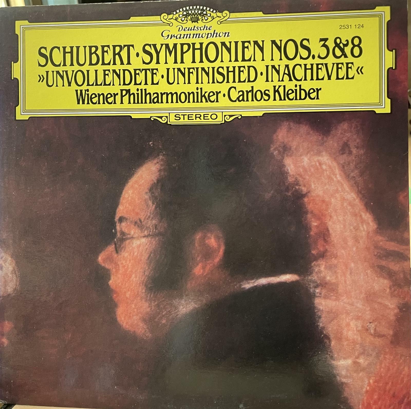 [중고] [성음/LP] Carlos Kleiber Schubert Symphony 3 & 8