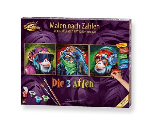 MNZ - Die 3 Affen (Triptychon) (General Merchandise)