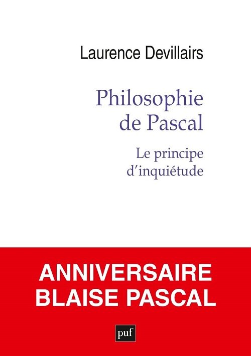 Philosophie de Pascal: Le principe dinquietude (Paperback)