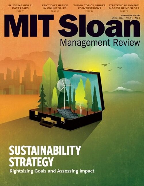 MIT Sloan Management Review(계간 미국판) : 2024년 Winter