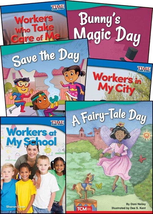 Text Pairs: Lets Get to Work Grade K: 6-Book Set (Hardcover)