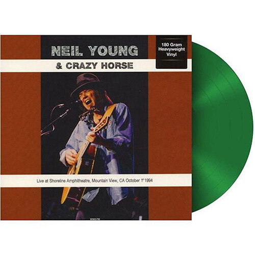 [수입] NEIL YOUNG & CRAZY HORSE(닐영 & 크레이지호스) Live At Shoreline Amphitheatre Mountain [180g 그린컬러 LP][한정판]