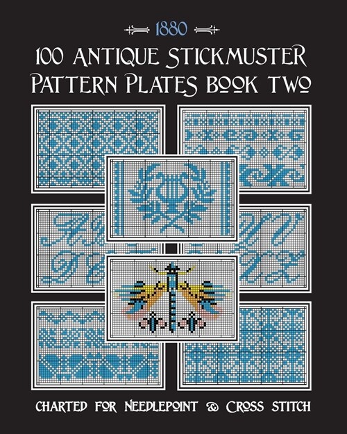 100 Antique Stickmuster Pattern Plates: Book 2 (Paperback)