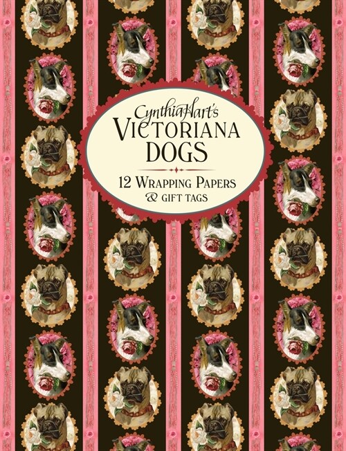 Cynthia Harts Victoriana Dogs: 12 Wrapping Papers and Gift Tags (Paperback)