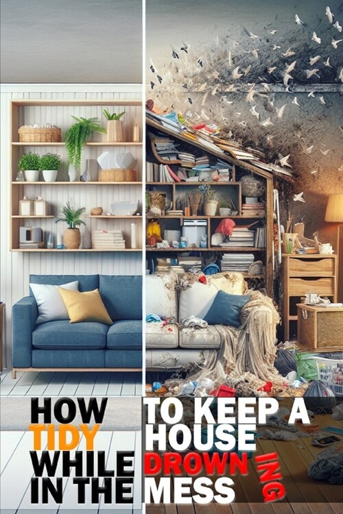 How to keep a Tidy House while Drowning in the Mess: The only book you will need for an organized and clean home. (Paperback)