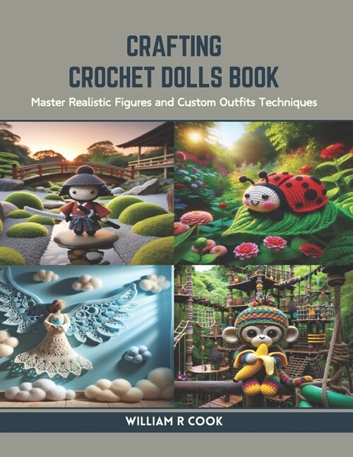 Crafting Crochet Dolls Book: Master Realistic Figures and Custom Outfits Techniques (Paperback)