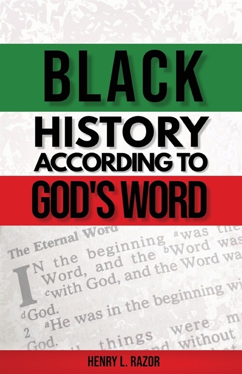 Black History According to Gods Word (Paperback)