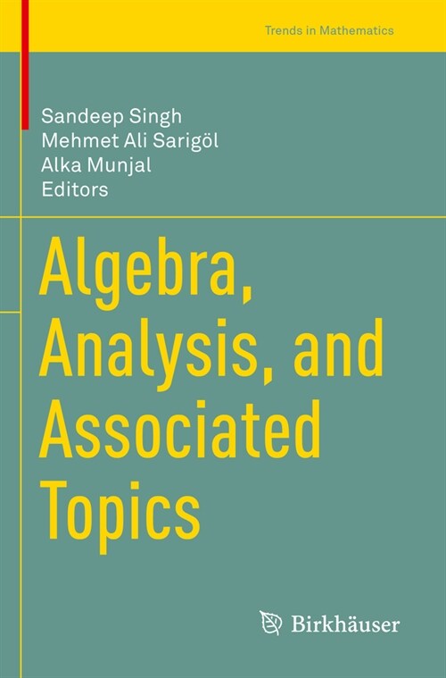 Algebra, Analysis, and Associated Topics (Paperback, 2022)