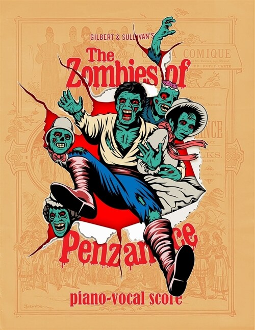 The Zombies of Penzance: Piano-Vocal Score (Paperback)