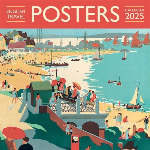 English Travel Posters Wall Calendar 2025 (Art Calendar) (Calendar, New ed)