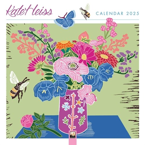 Kate Heiss Wall Calendar 2025 (Art Calendar) (Calendar, New ed)