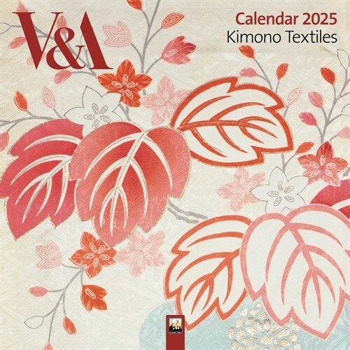 V&A: Kimono Textiles Wall Calendar 2025 (Art Calendar) (Calendar, New ed)