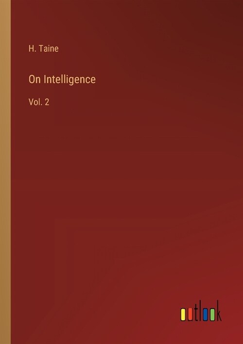 On Intelligence: Vol. 2 (Paperback)