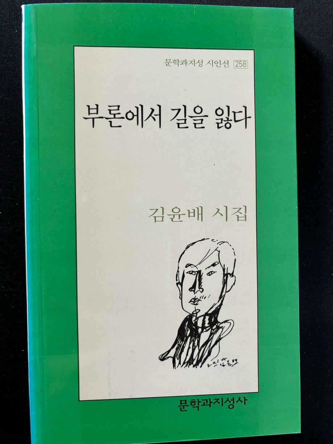 [중고] 부론에서 길을 잃다 -김윤배 2001년 초판