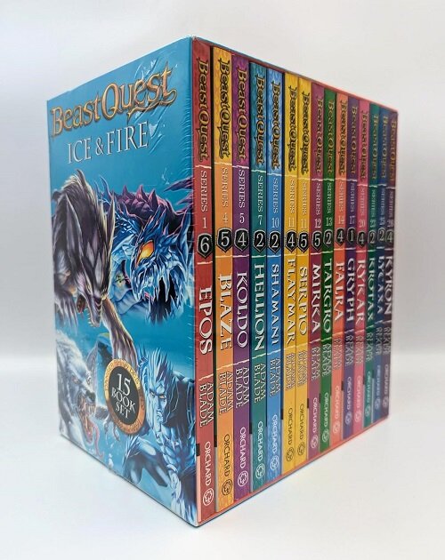 Beast Quest Fire and Ice 15 Copy Slipcase