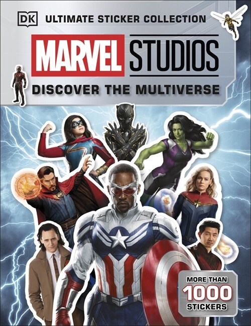 Marvel Studios Discover the Multiverse Ultimate Sticker Collection : More Than 1000 Stickers (Paperback)