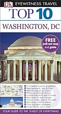 DK Eyewitness Top 10 Travel Guide: Washington DC (Paperback)