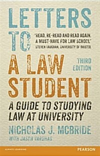 Letters to a Law Student 3rd edn : A guide to studying law at university (Paperback, 3 ed)