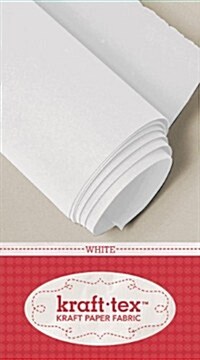 Kraft-Tex Roll 19 X 1 1/2 Yards, White (Hardcover)