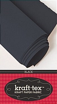 KRAFT-TEX(t) Roll 18 x 1.63 Yards Black (Hardcover)