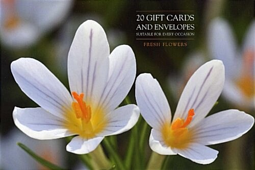 Fresh Flowers : A Delightful Pack of High-Quality Flower Gift Cards and Decorative Envelopes (Cards)