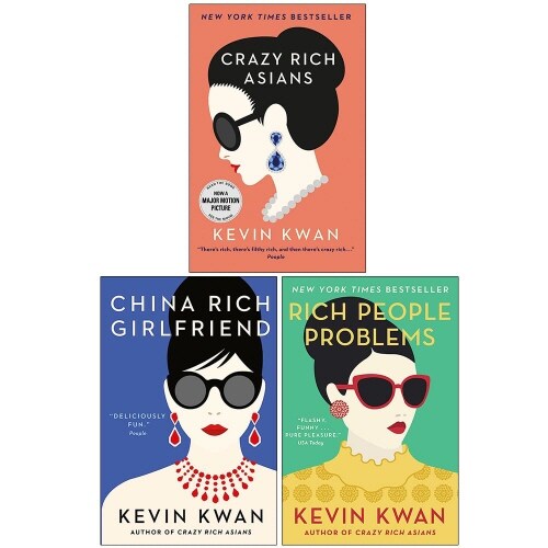 Crazy Rich Asians Trilogy by Kevin Kwan 3 Books Collection Set (Paperback)