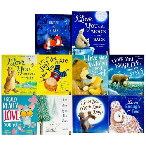 I Love You Series Childrens 10 Picture Books Collection Set - Ages 3-6 (Paperback)