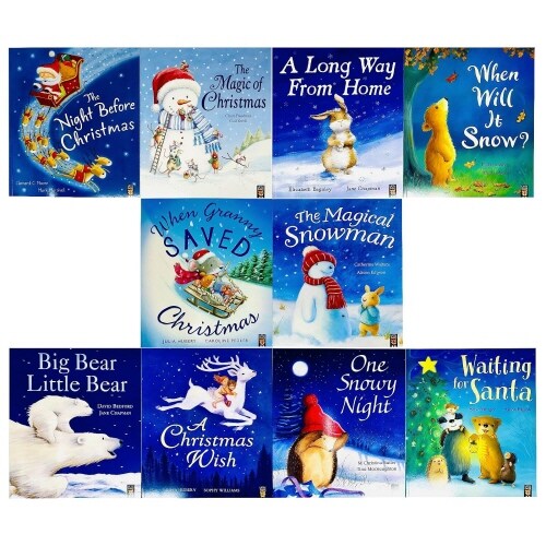 Childrens Christmas Storybook 10 Books Collection Set - Ages 3-6 (Paperback)